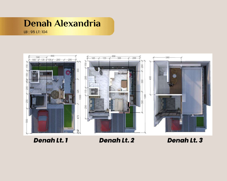 Denah Graha Pesona